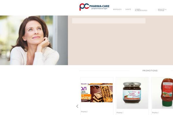 pharma-care.fr site used Regency-child