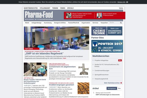 pharma-food.de site used Pf