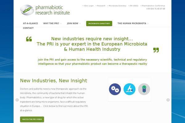 pharmabiotic.org site used Pri