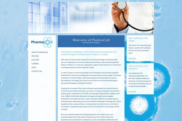pharmacell.nl site used Pharmacell