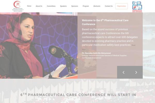 pharmaceuticalcareconference.com site used Eventa