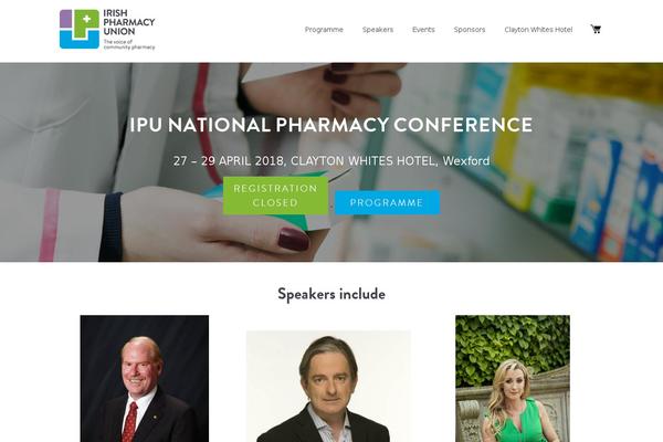 pharmacyconference.ie site used Ipu