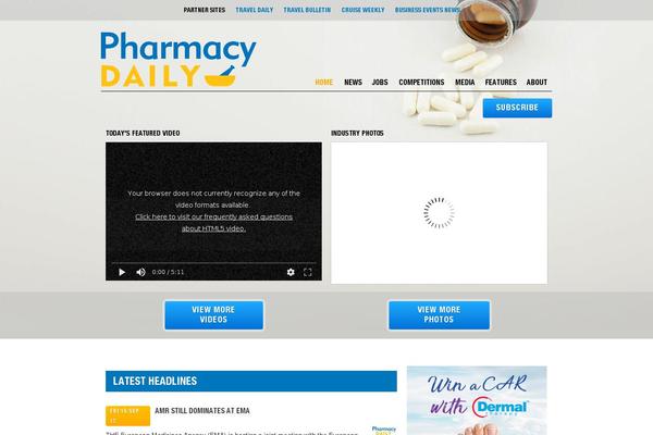 pharmacydaily.com.au site used Child-custom-theme