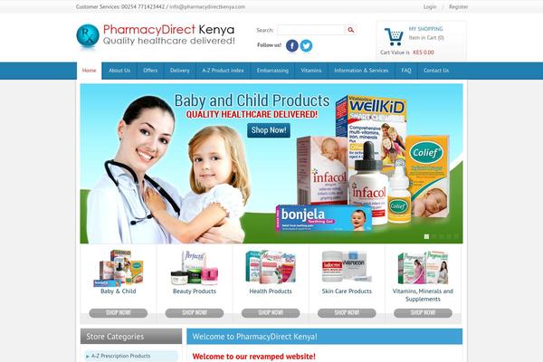 pharmacydirectkenya.com site used Directkenya