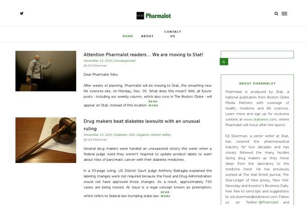 pharmalot.com site used Letsblog-child