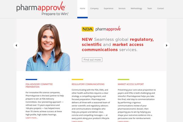 pharmapprove.com site used Generation-theme