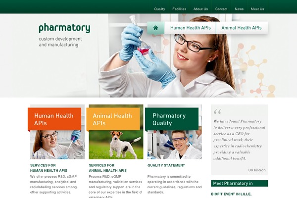 pharmatory.com site used Pharmatory