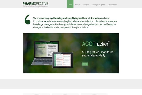 pharmspective.com site used Theme1290