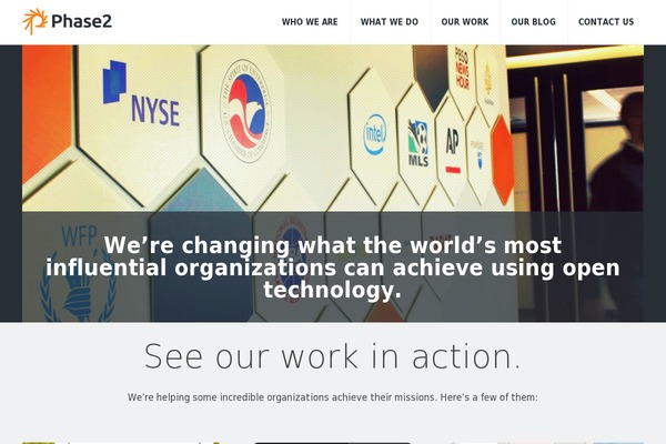 phase2 WordPress theme, websites list used phase2 theme phase2 theme websites examples