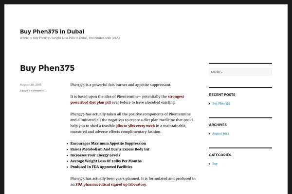 Twenty Sixteen theme site design template sample