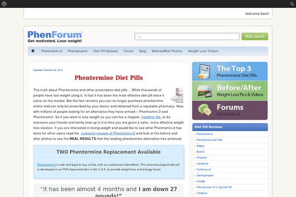 phenforum.com site used Phenforum