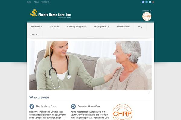 phenix-homecare.com site used Medicalplus-v1-06