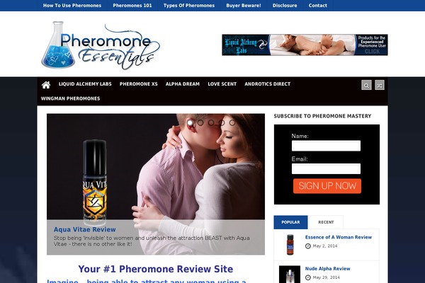 pheromoneessentials.com site used Orbit News