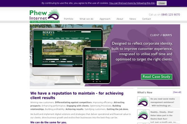 phewinternet.co.uk site used Phew