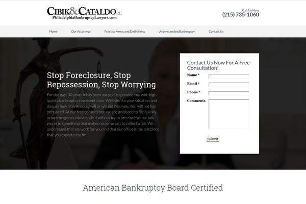 philadelphiabankruptcylawyers.com site used Lawyeria