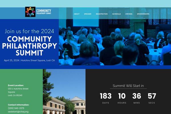 philanthropy-summit.com site used Infinite