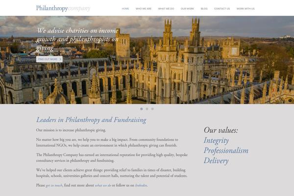 philanthropycompany.com site used Philanthropycompany