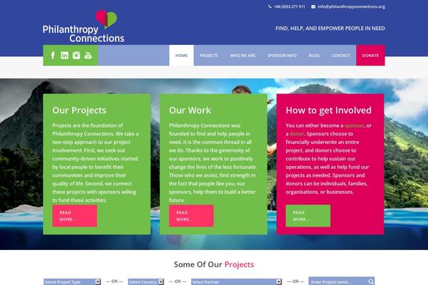 philanthropyconnections.org site used Charityhub-v1-07