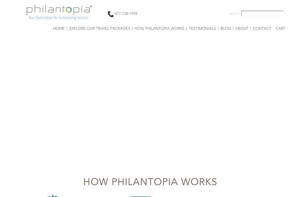 philantopia.com site used Philantopia_childtheme