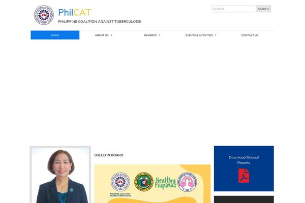 philcat.org site used Starter Theme