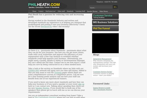 philheath.com site used Phil