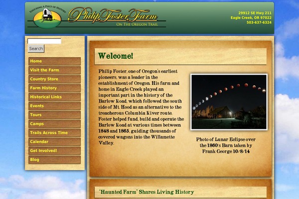 philipfosterfarm.com site used Pff_wordpress