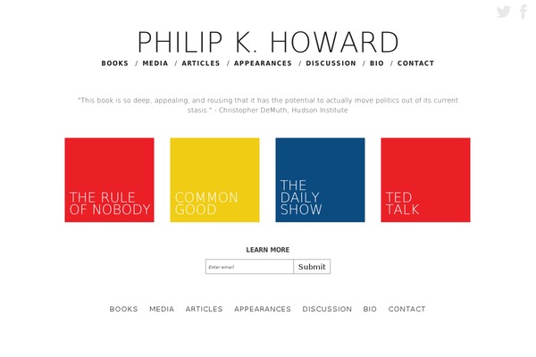 philipkhoward.com site used Digitalonda_philipkhoward