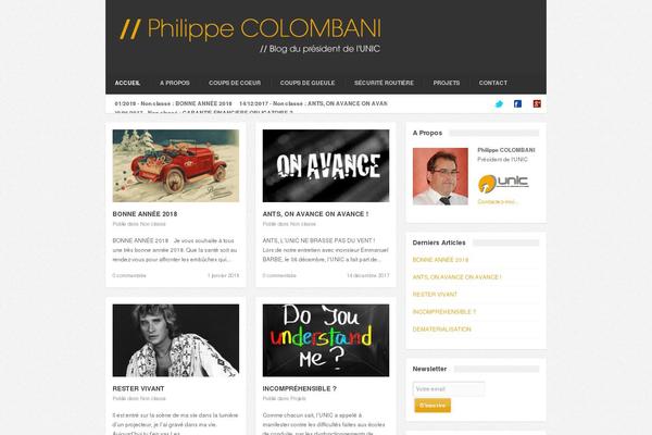 Confidence theme site design template sample