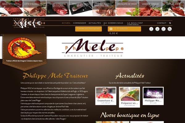 philippe-mele-traiteur.com site used Agencepointcom