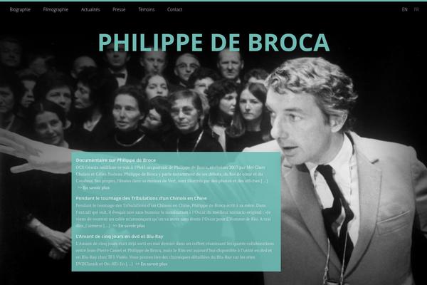 philippedebroca.com site used Phdebroca