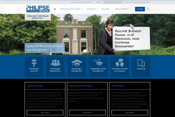 philipsebusinessschool.com site used Pbs