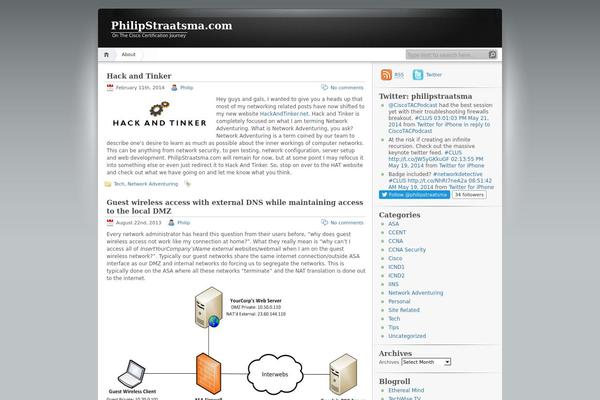 iNove theme site design template sample