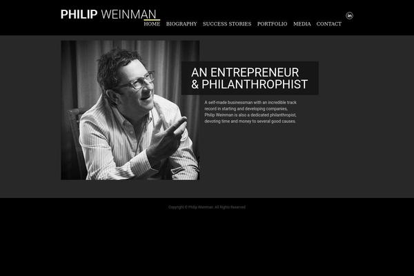 philipweinman.com site used Philip