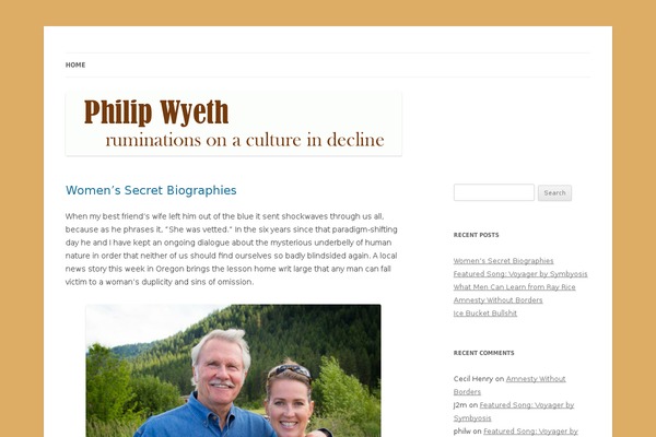 Twenty Twelve theme site design template sample