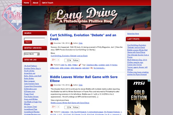 Site using Featured Content Gallery plugin