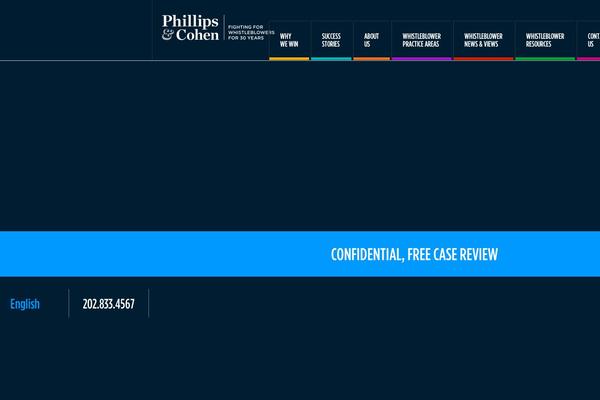 phillipsandcohen.com site used Phillips-cohen