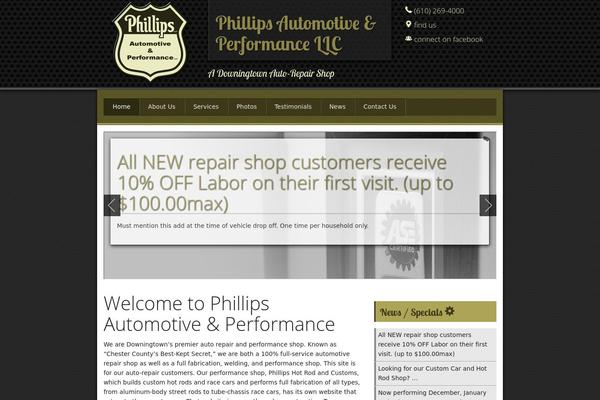 phillipsautomotiverepair.com site used Phillips