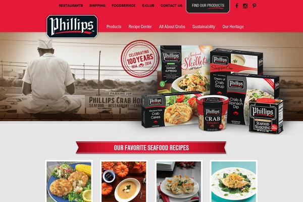 phillipsfoods.com site used Phillips
