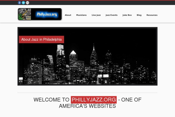 phillyjazz.org site used Rockpalace