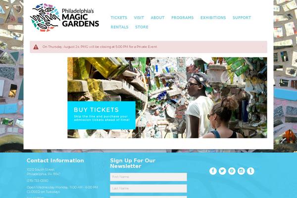pmg theme websites examples