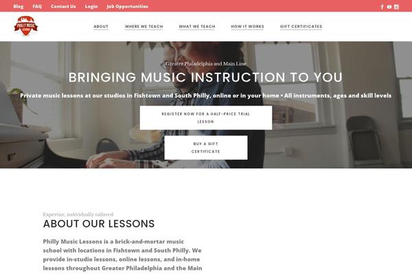 phillymusiclessons.com site used Songbook