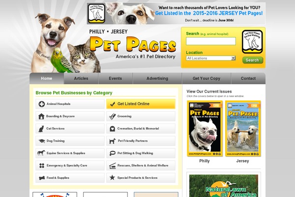 phillypetpages.com site used Petpages