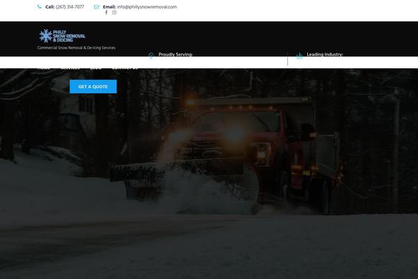 Dustrial theme site design template sample