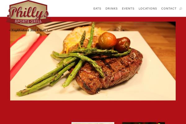 phillyssportsgrill.com site used Divi-phillysportsgrill