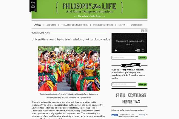 philosophy WordPress theme, websites list used philosophy theme philosophy theme websites examples