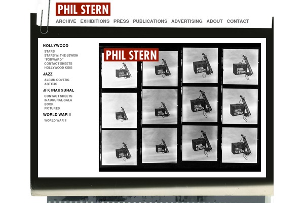 philsternarchives.com site used Snapdragon