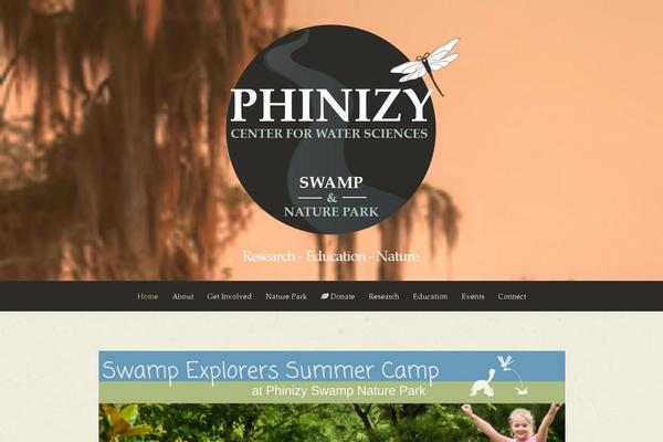phinizycenter.org site used Parallax