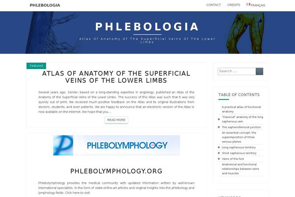 phlebologia.com site used Phlebologia