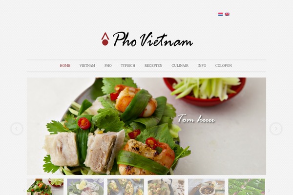 pho-vietnam.com site used Inspiro