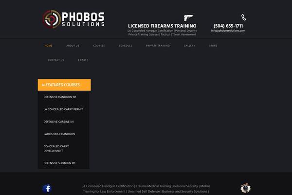 phobossolutions.com site used Kingler-theme-child